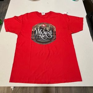 Vintage microbrewery tee shirt. Pete’s wicked ale.